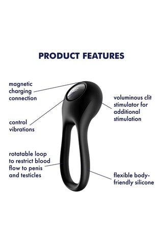 Satisfyer Majestic Duo - Noir