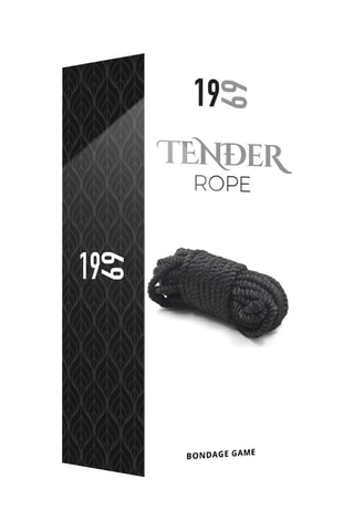 Corde de bondage - 10 m - Noir