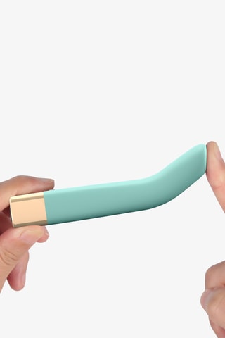 Vibromasseur Delight Me Turquoise - 12 cm