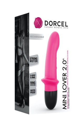 Vibromasseur Mini lover 2.0 rechargeable - Rose - 12 cm