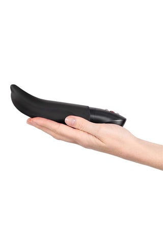 Vibromasseur diva dolphin - Noir - 19 cm