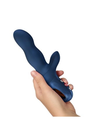 Vibromasseur - Bleu marine - 22 cm