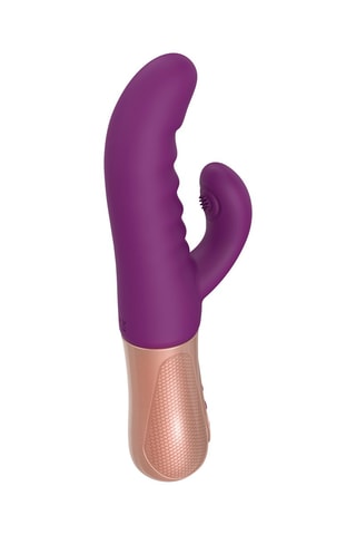 Vibromasseur Sassy Bunny - Violet - 23,7 cm