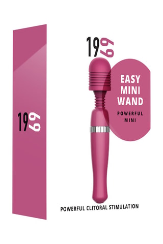 Stimulateur clitoridien Easy Mini Wand - Rose