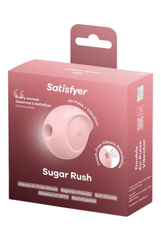 Stimulateur clitoridien sugar rush - Rose