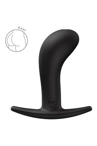 Plug anal - Noir - 11 cm