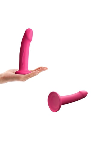 Godemiché Real Pleasure - Magenta - 16 cm