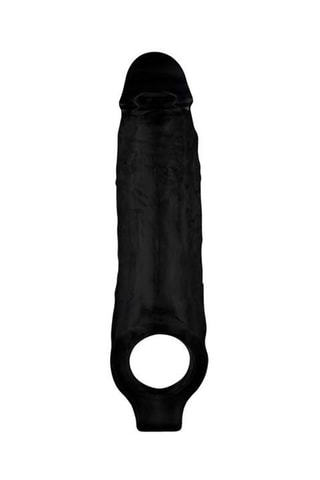 Dildo Supreme Sleeve - Nero - 14,5 cm