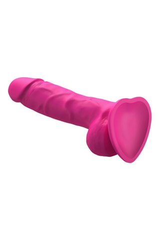 Godemiché réaliste sliding skin - Taille L - Fuchsia - 14 cm