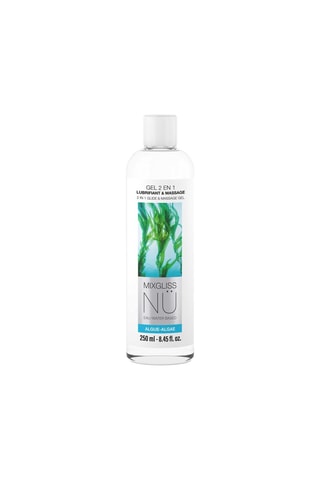 Gel lubrifiant et massage algue mixgliss nü - Tous les types de peau, même les plus sensibles - 250 ml