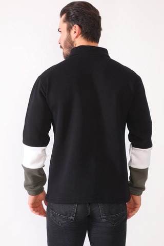 Sweat - Blanc, noir et gris