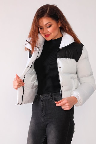 Doudoune - Blanc et noir
