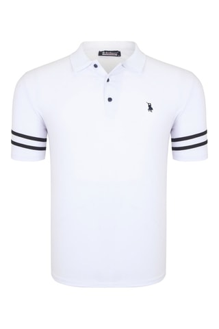 Polo - Blanc et bleu