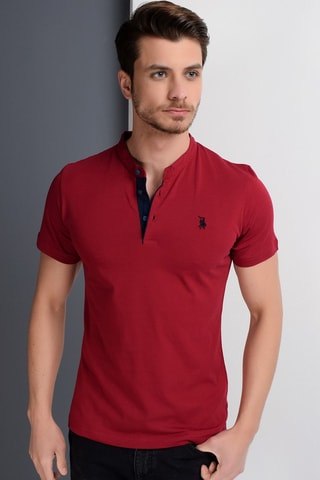 Polo - Noir et rouge