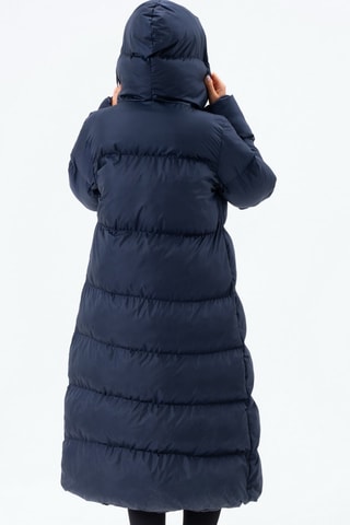 Doudoune longue - Bleu
