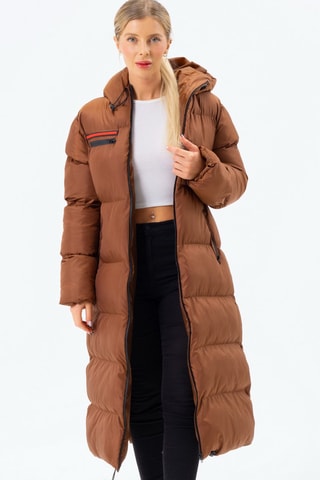 Doudoune longue - Marron