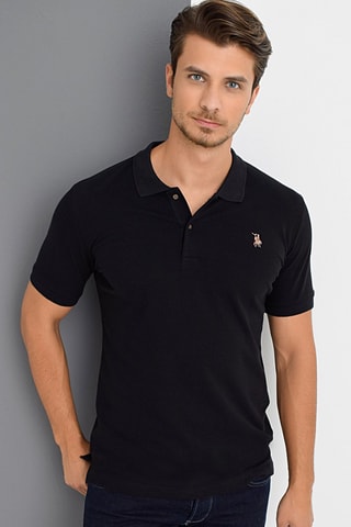 Polo - Beige et noir