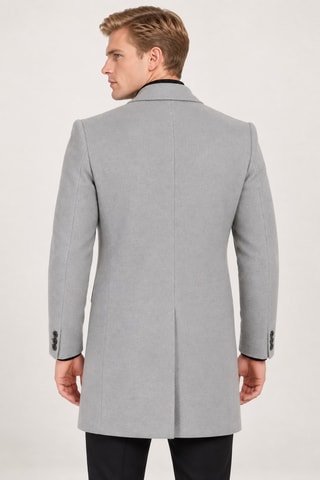 Manteau en laine - Gris