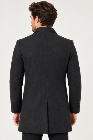 Manteau en laine - Gris