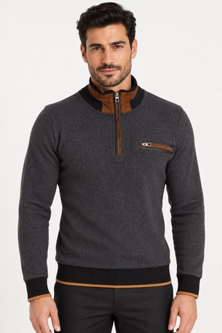 Pull - Gris foncé
