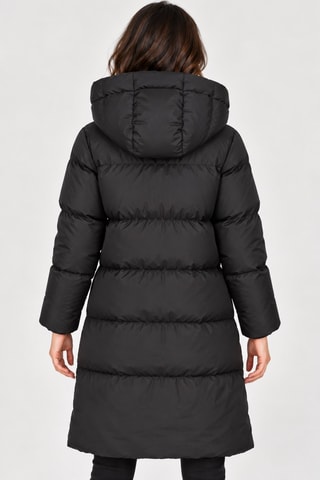 Manteau à capuche - Noir