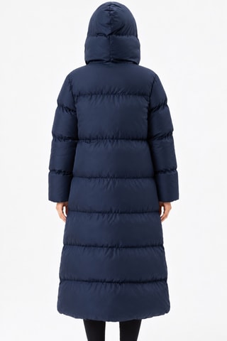 Manteau à capuche - Bleu foncé