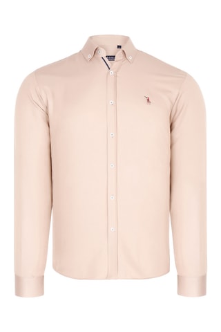 2 chemises regular - Noir et beige