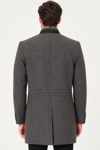 Manteau en laine - Gris