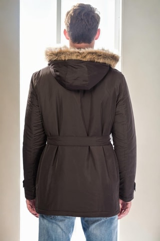 Parka à capuche - Marron