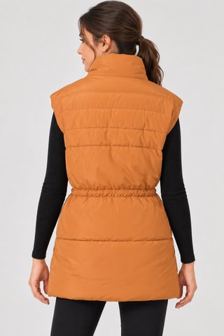 Doudoune sans manches - Marron