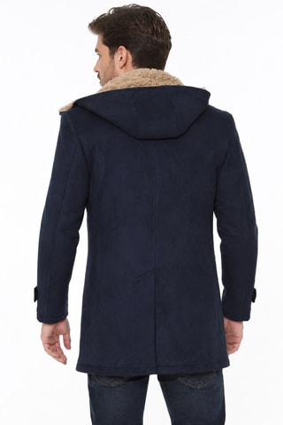 Veste à capuche - Bleu foncé