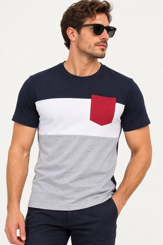 T-shirt - Bleu foncé