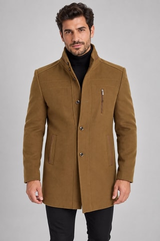 Manteau en laine - Camel