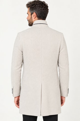 Manteau en laine - Gris clair