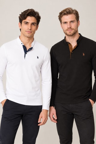 2 sweats - Noir et blanc