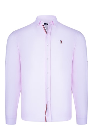 2 chemises regular - Bleu et rose