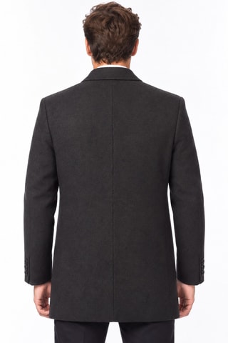 Manteau en laine - Gris