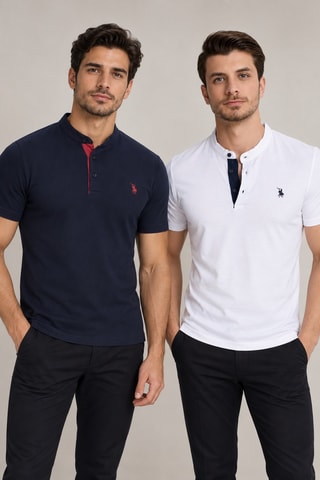 2 polos - Blanc