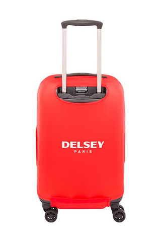 Housse de valise extensible (S) - Rouge et blanc - Taille S