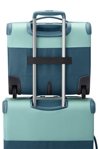 Sac de voyage à roulettes Brochant 3 - 39 cm - Bleu
