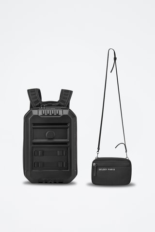 Sac à dos hybride extensible Rempart 2.0 - 41,5 cm - Noir