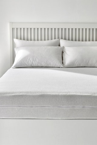 Protège-matelas en microfibre à l'aloe vera