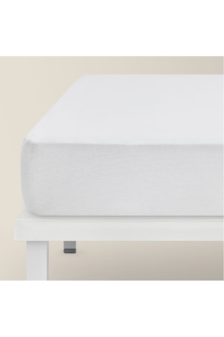 Protège-matelas tricoté respirant anti-acariens