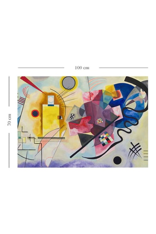 Tableau "Jaune-rouge-bleu" - Vassily Kandinsky - 70 x 100 cm