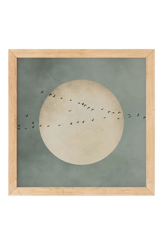Tableau en bois massif - 48 x 48 cm