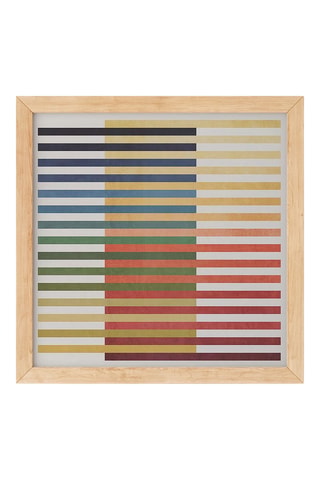 Tableau en bois massif - 48 x 48 cm