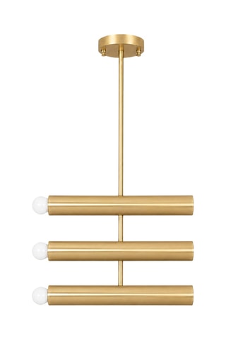 Lámpara de techo - Dorado - 6 x 40 W