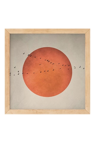 Tableau en bois massif - 48 x 48 cm