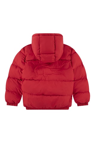 Doudoune à capuche - Rouge