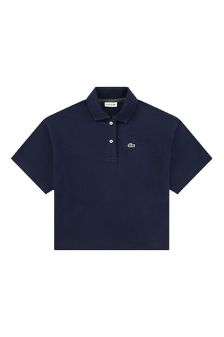 Polo loose - Bleu marine
